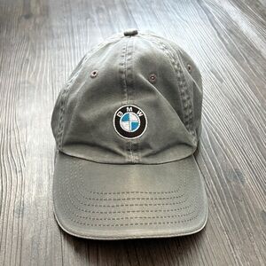 VINTAGE BMW GREY BASEBALL HAT